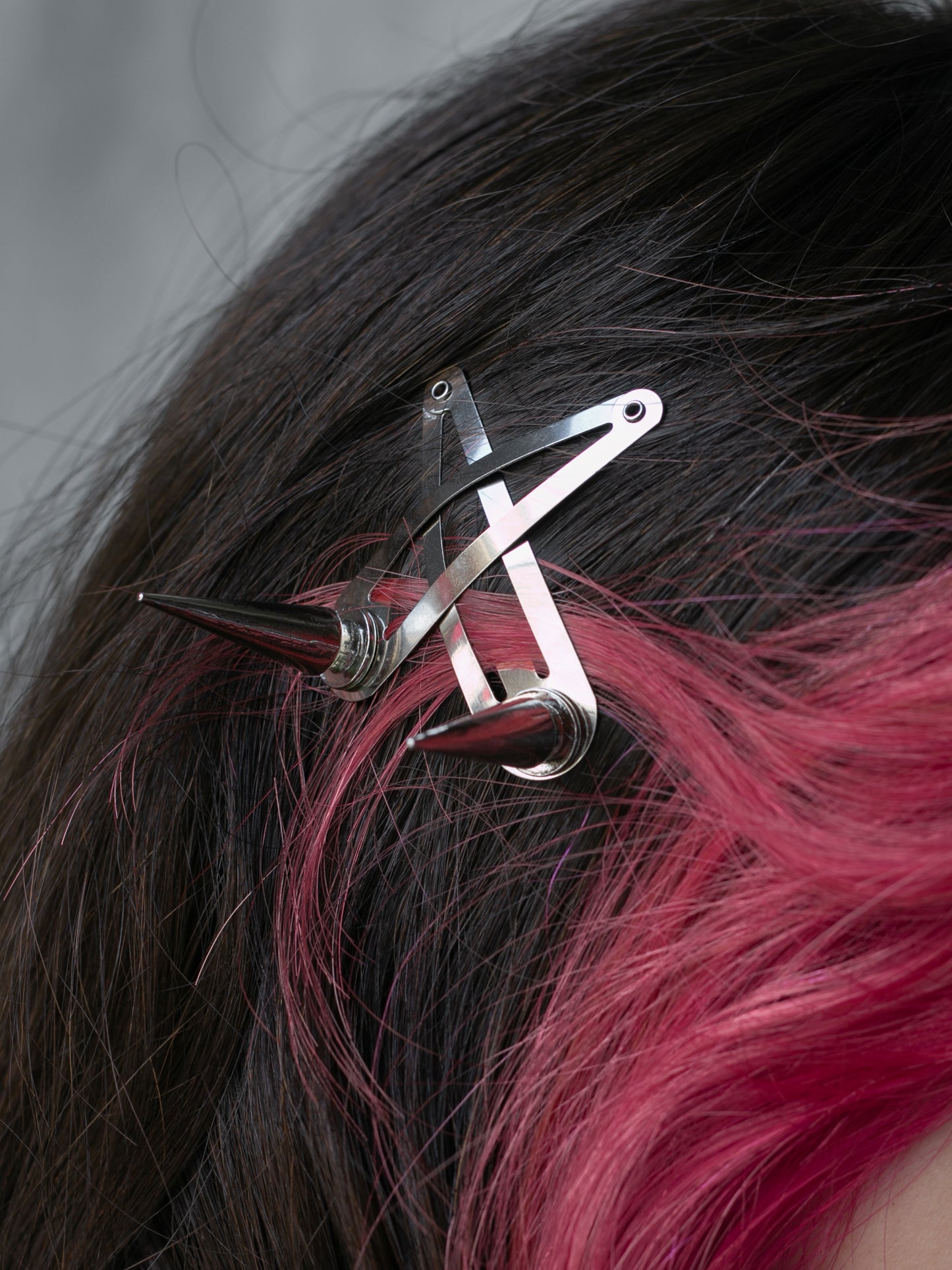 LOT DE 3 BARRETTES - GRANDES PIQUES