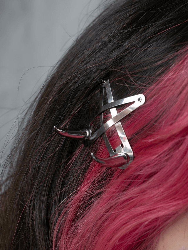 Lot de 3 barrettes - devil's horns