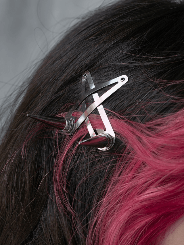 Lot de 3 barrettes - grandes piques