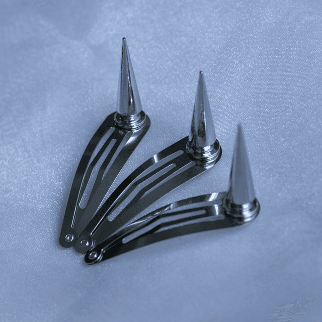 Lot de 3 barrettes - grandes piques