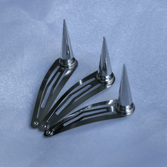 LOT DE 3 BARRETTES - GRANDES PIQUES