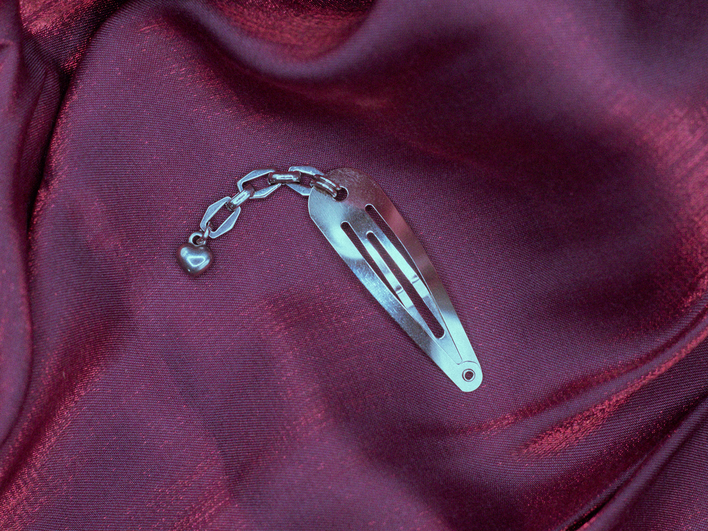 BARRETTE MAILLONS / COEUR