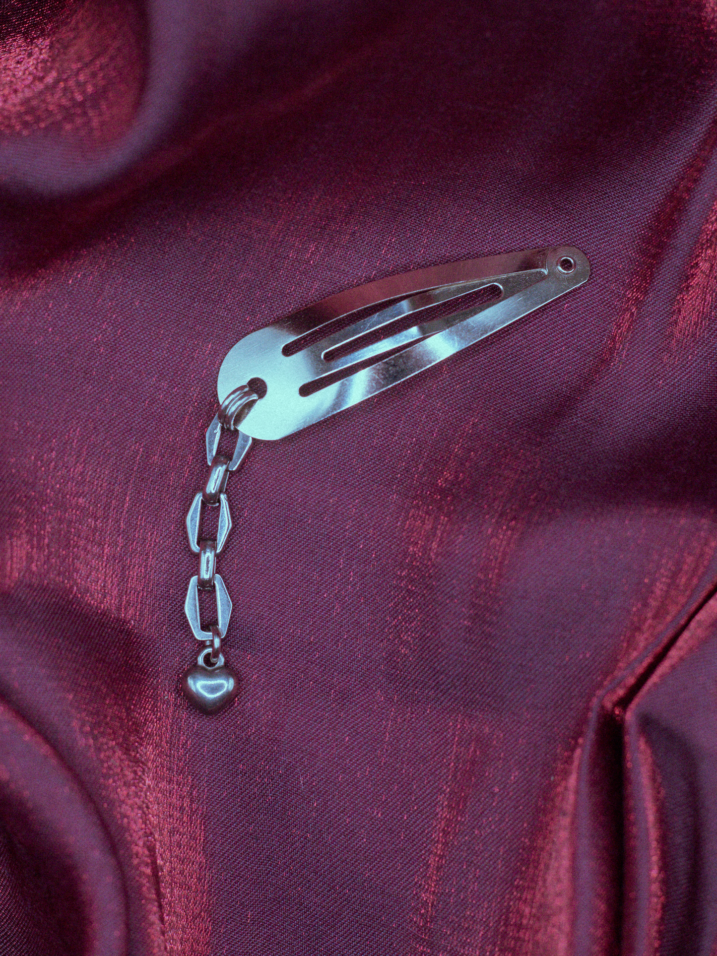 BARRETTE MAILLONS / COEUR